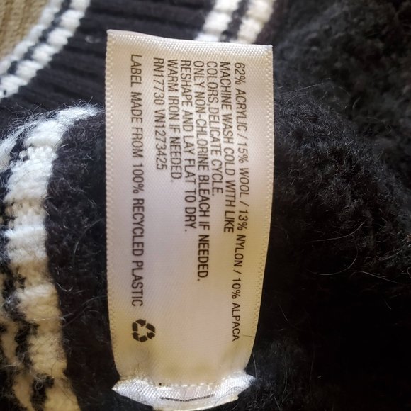 Black and White Track Jacket - Picture 5 of 5